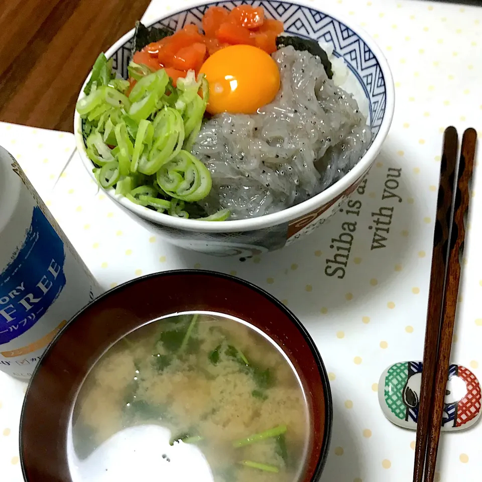 生しらす丼|はるみ(o^^o)さん