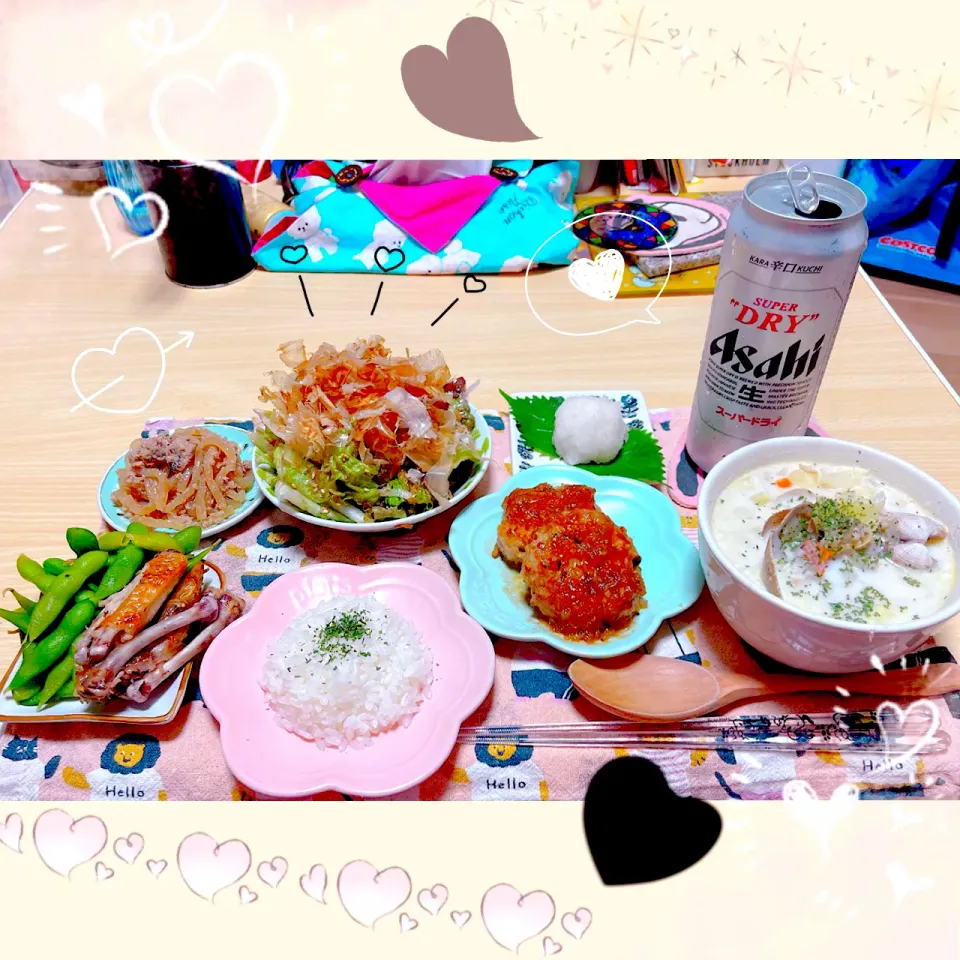 １０／２１ ｆｒｉ 晩ごはん🍴＊○°|rinaronarさん