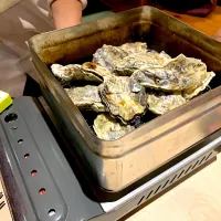 Snapdishの料理写真:牡蠣の缶焼き|おばんざい おのうえさん