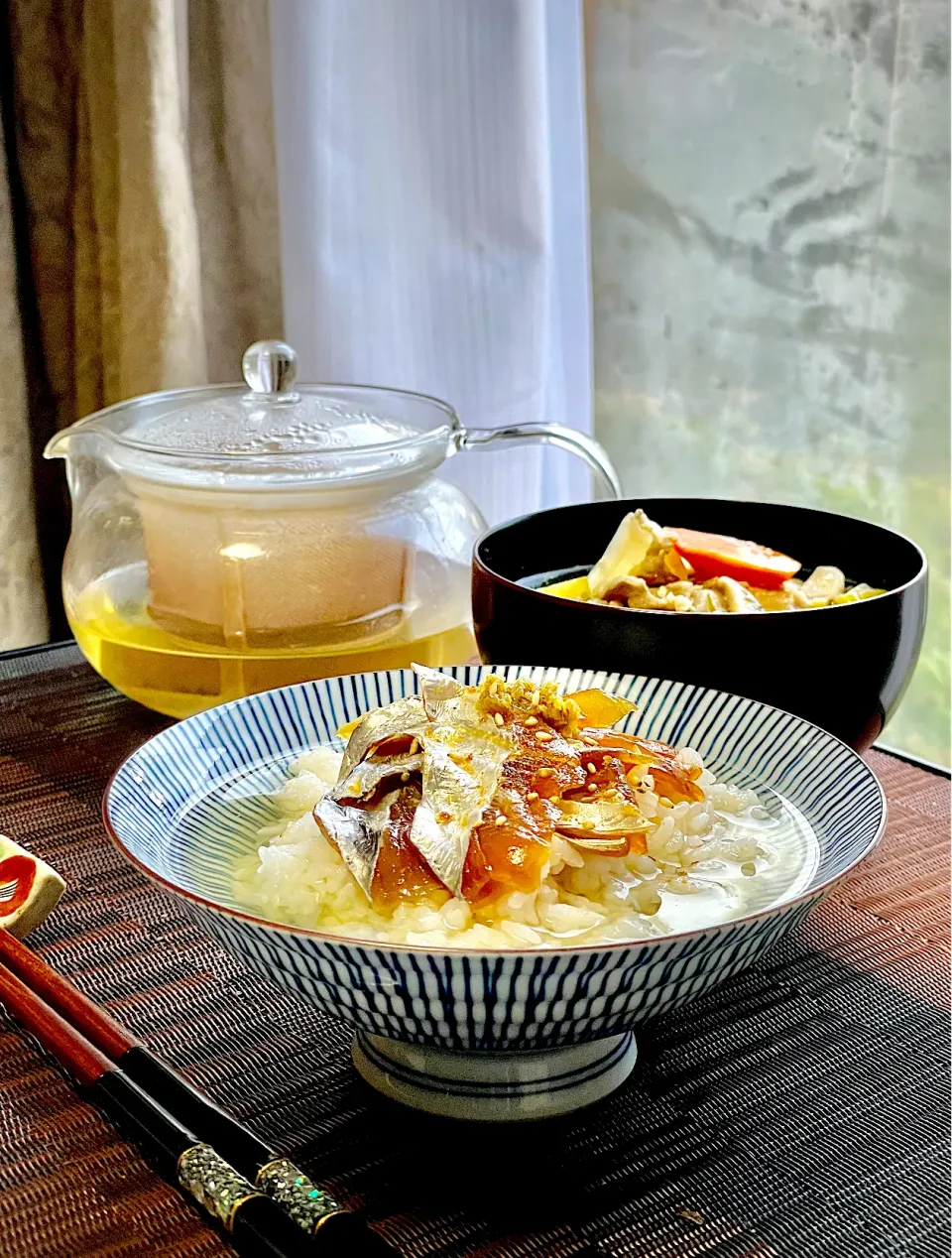 太刀魚のヅケ茶漬け✨✨✨本日の朝ごはん。|イチロッタさん