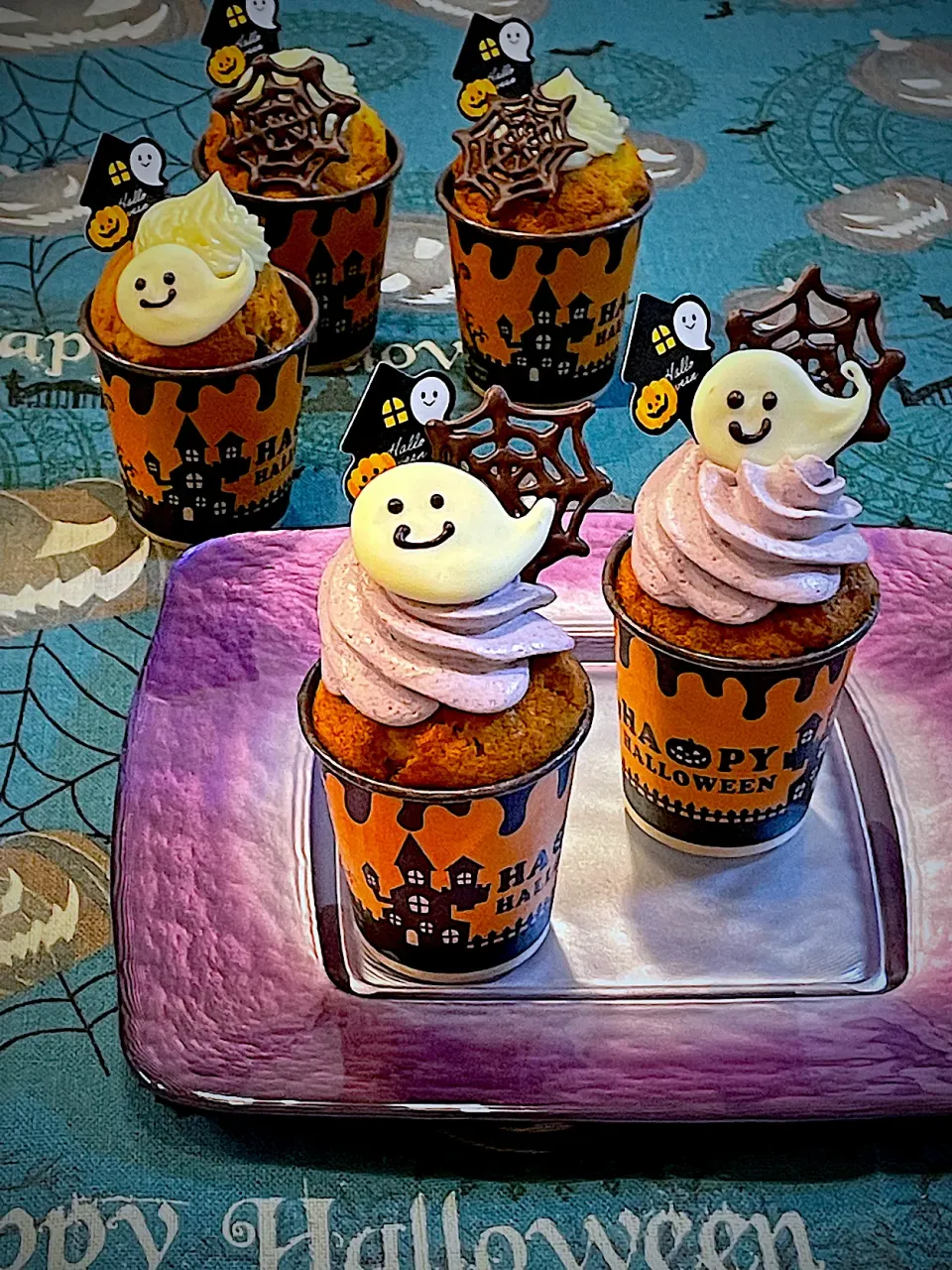 ハロウィンカップケーキ|シフォンさん