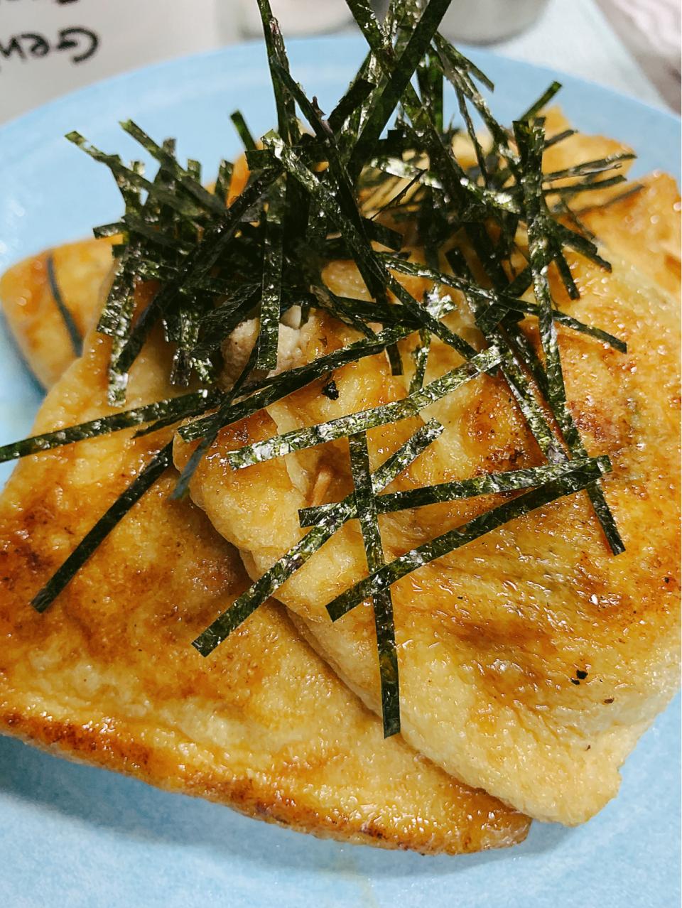豆腐と厚揚げの巾着煮