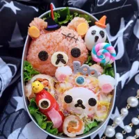 Snapdishの料理写真:ハロウィン弁当|asamiさん