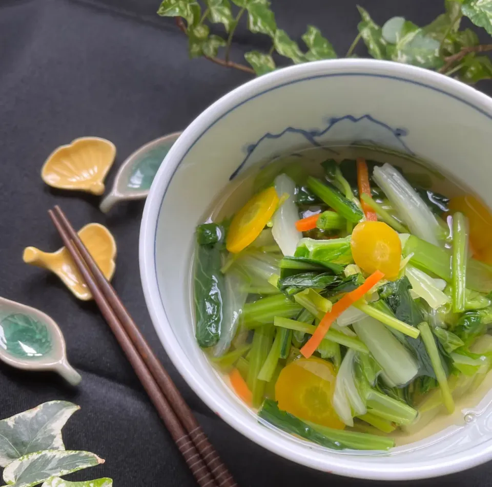 🥬あると便利な　ホッとする一品♪色々野菜の出汁浸し🥬|Hollyさん