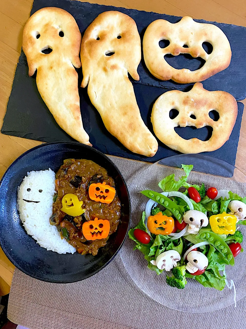 ジャック🎃おばけ👻カレー🍛プルっ🥶💙|ぽっちさん