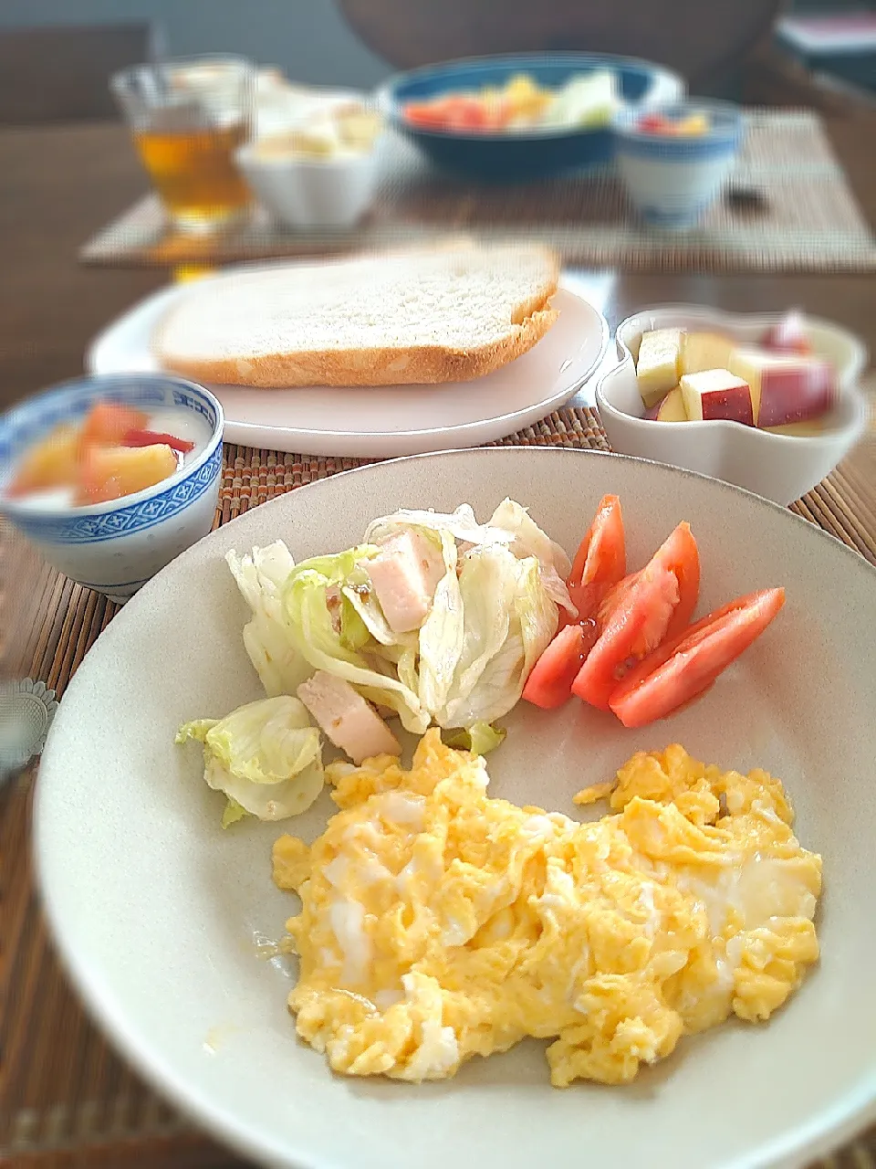 Snapdishの料理写真:朝ごはん🌅！|まめころさん