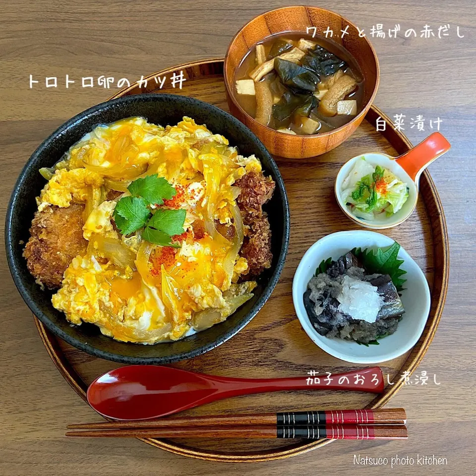 Snapdishの料理写真:トロトロ卵のカツ丼😋♪💕|ナツ1224さん