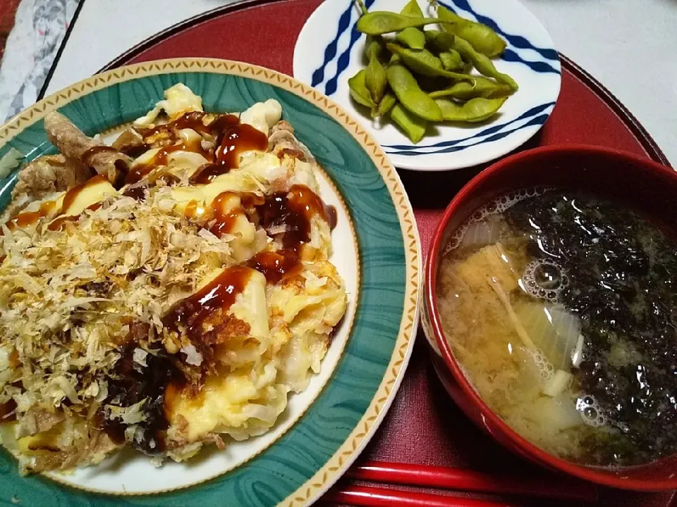 Snapdishの料理写真:お好み焼き|由紀子さん