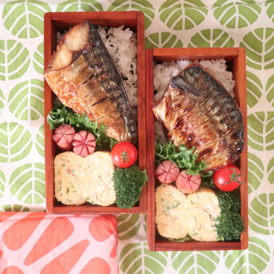 高校生男子弁当🍱塩鯖|なかじー。さん