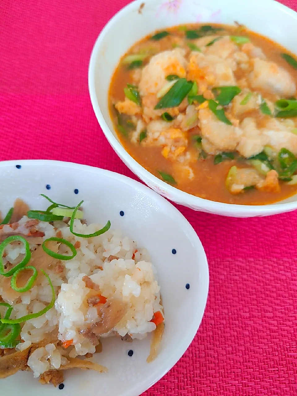 Snapdishの料理写真:初めてスンドゥブ豆腐を
作ってみました💦|🍒ふみりん🍒さん