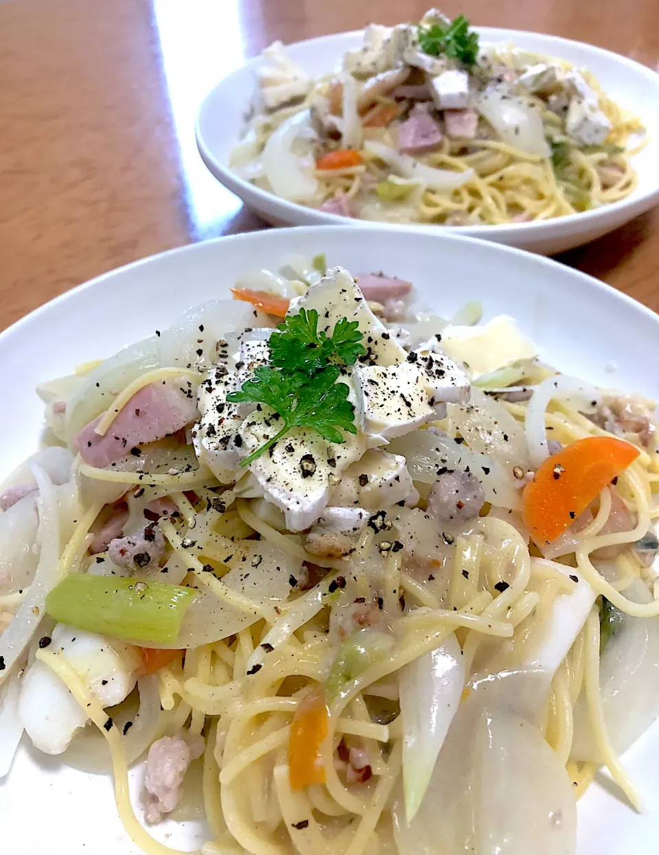 クリームパスタ🍝|ふみぃさん