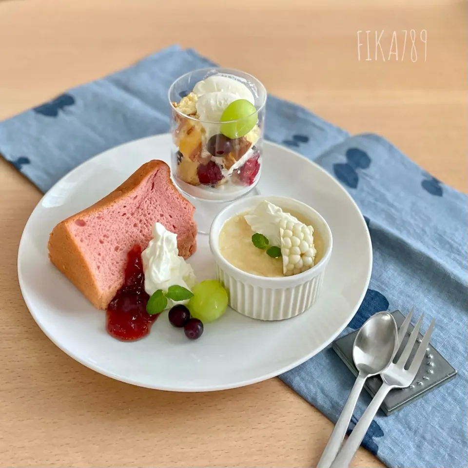 カフェ風で楽しいおやつ|FIKA789さん