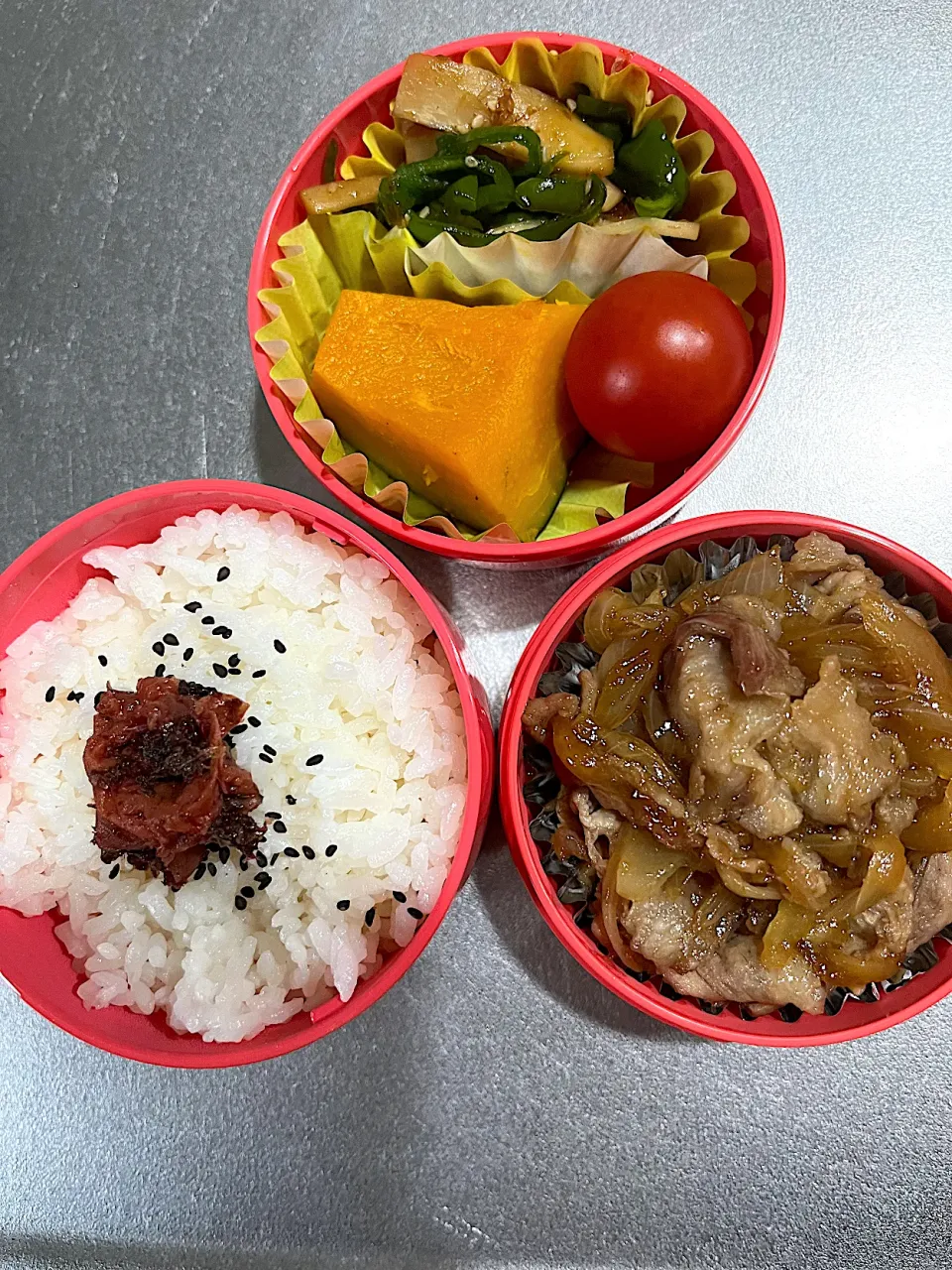 生姜焼き弁当|ちーさん