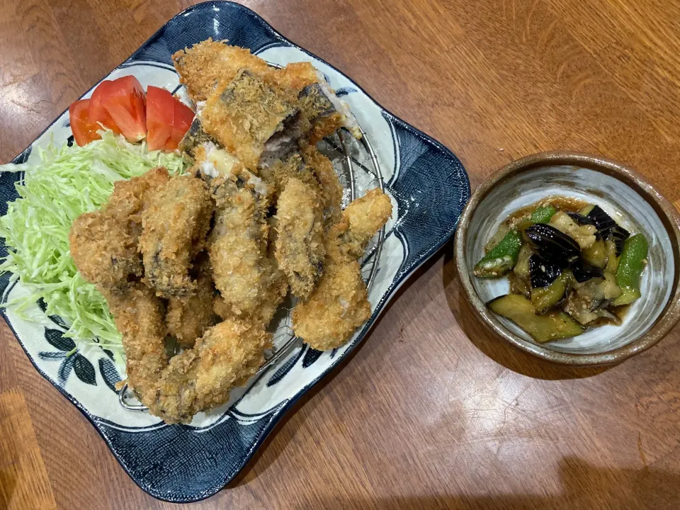 今秋初　カキフライで晩ご飯|sakuramochiさん