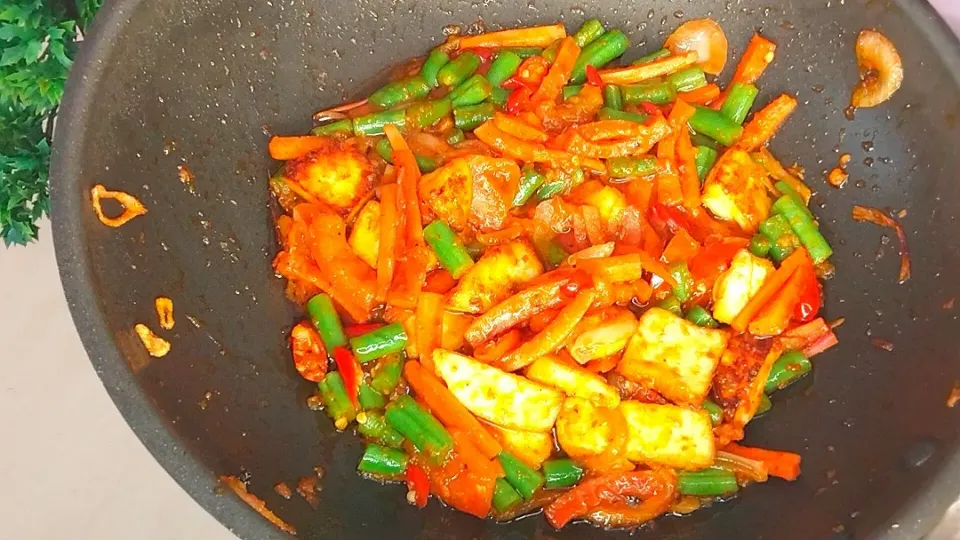 Snapdishの料理写真:Paneer & vegetables |Mrs.Tandoori Channelさん