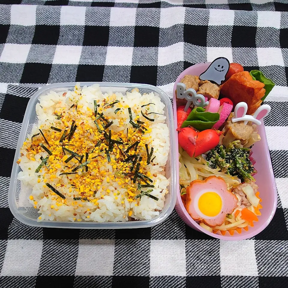 Snapdishの料理写真:2022年10月25日（火）のお弁当🍱。|ママちんさん