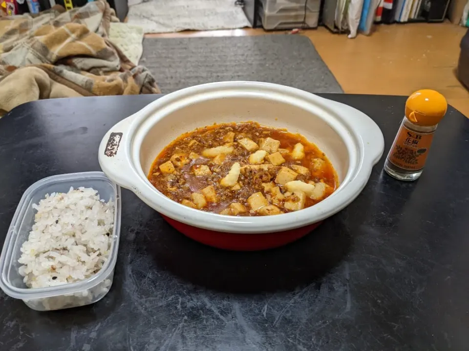 夜勤明け麻婆豆腐ライス付き（青天の霹靂）|Tarou  Masayukiさん