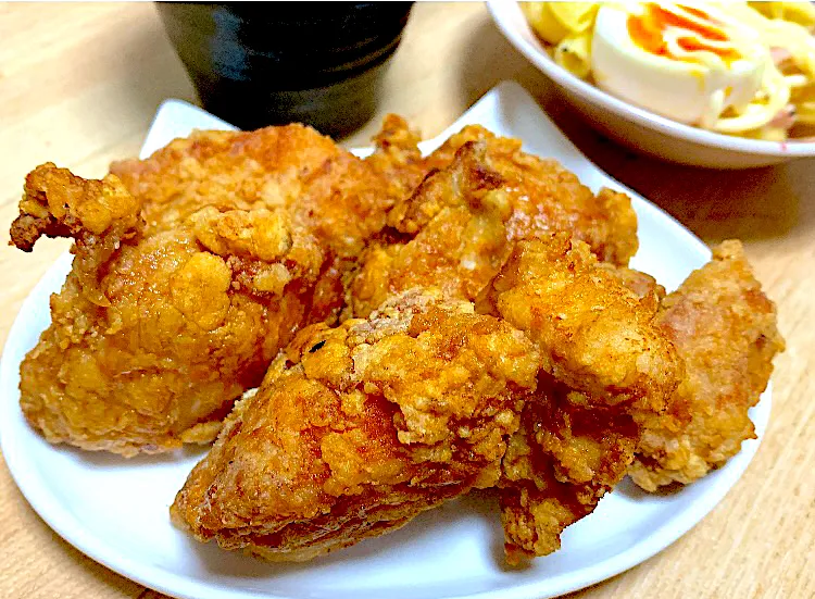 からあげビールさんの料理 【おうち居酒屋ごはん】ダシダにんにく醤油ささみスティック|ビーグルさん