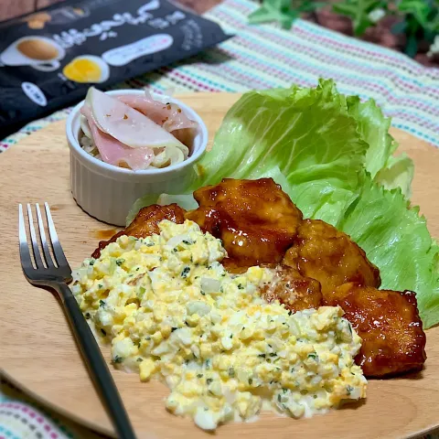 「黒酢しょうが湯」を使ってみたSnapdishの料理・レシピ写真:リピリピ♪あゆ♡の料理 時短☆揚げないチキン南蛮♪