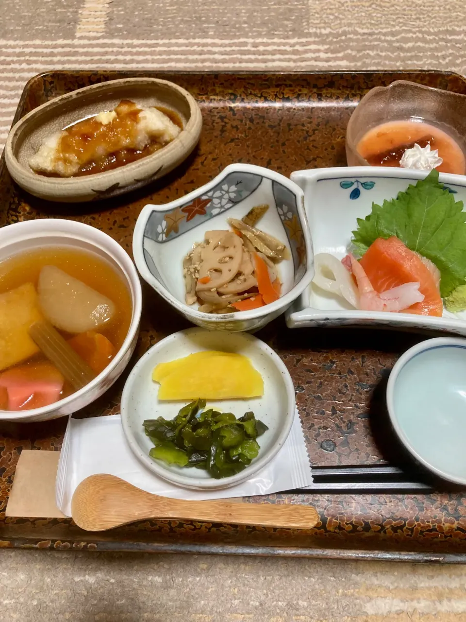 奥塩原新湯温泉「湯荘白樺」の夕食|Go Satoさん