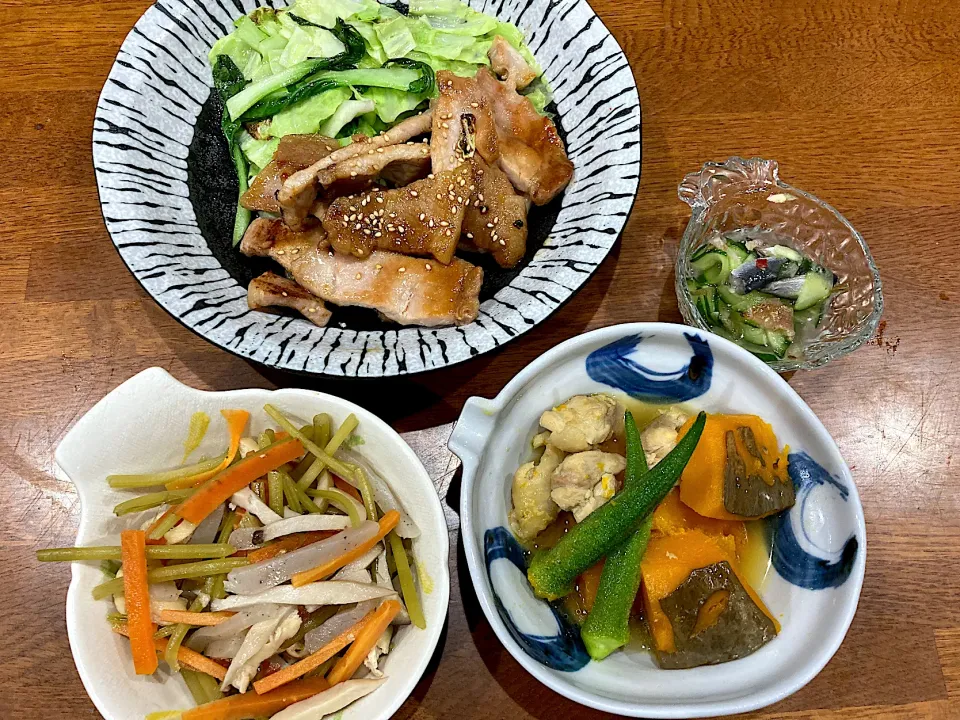 Snapdishの料理写真:食欲の秋 晩ご飯|sakuramochiさん