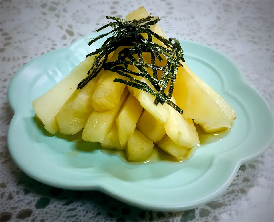 Snapdishの料理写真:ヤーコンの麺つゆ漬け|🌻ako ·͜·♡peco🌻さん