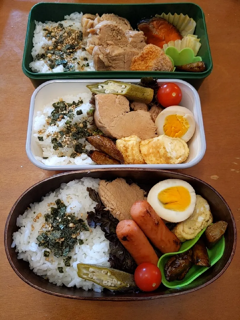 Snapdishの料理写真:鶏むねチャーシュー弁当|こうさん