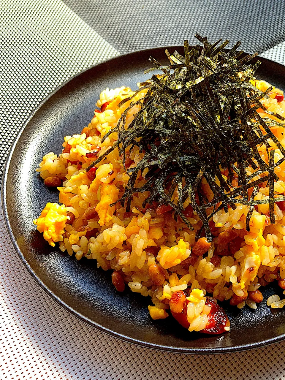 のりだく納豆チャーハン😋|ジュンコ バイヤーさん