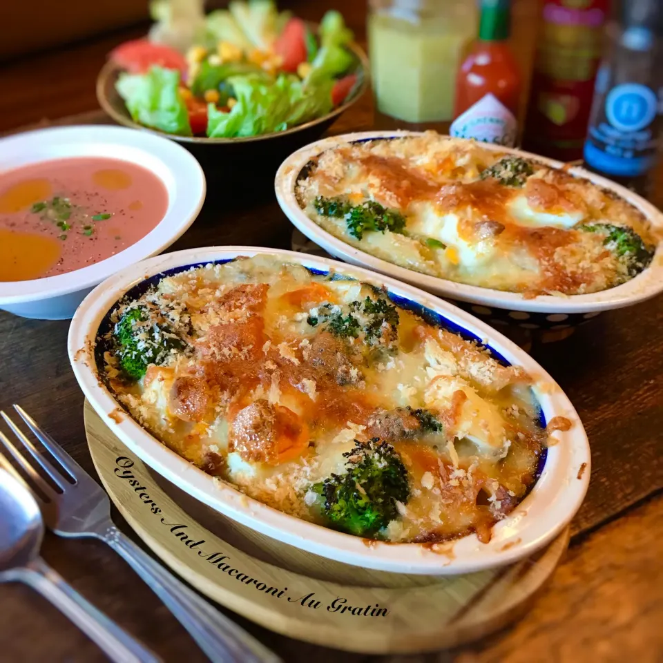 牡蠣とマカロニのグラタン|moonbeamsさん