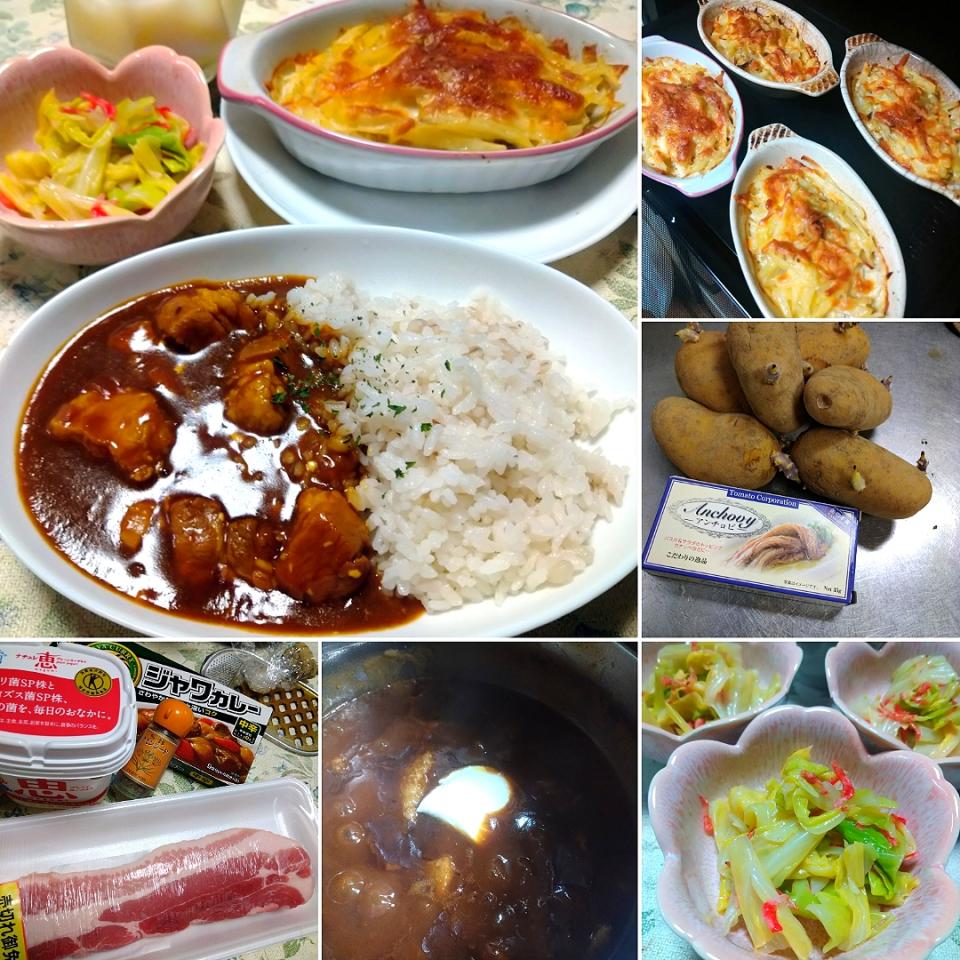 ポークカレー、ヤンソンさんの誘惑