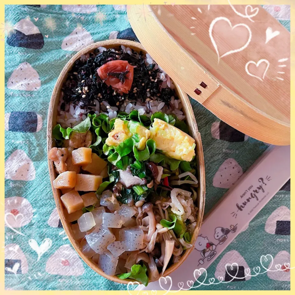 Snapdishの料理写真:１０／２７ ｔｈｒ 鶏のうまいうまい焼き弁当🍴|rinaronarさん