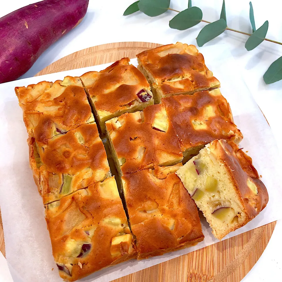 さつまいもとりんごのケーキ|a_kaoさん