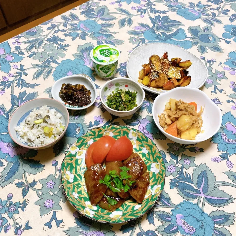 grandmaの晩ごはん☆蒟蒻ステーキ|kaoriさん