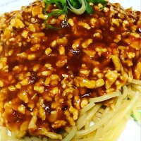 Snapdishの料理写真:中華風ミートスパゲッティ