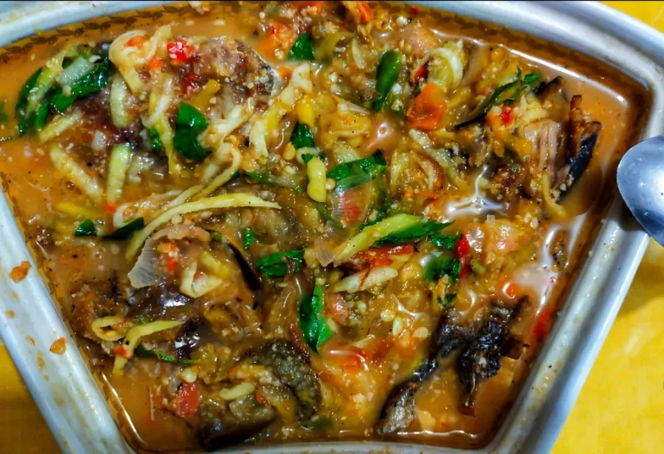 sepat, #grilled fish# spicy fresh sour taste|sarahさん