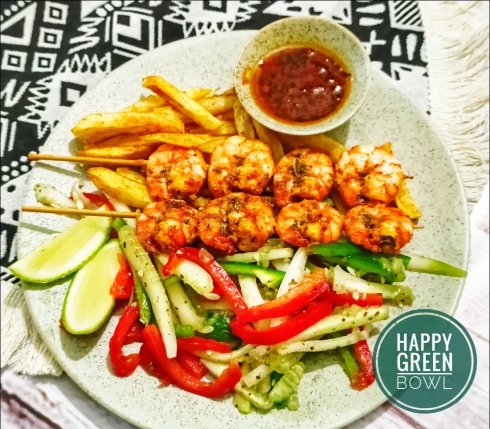 Snapdishの料理写真:Prawn Tandoori|Happy Green Bowlさん