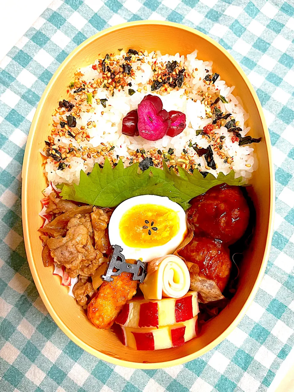 Snapdishの料理写真:今日の息子弁当|yuri moriさん