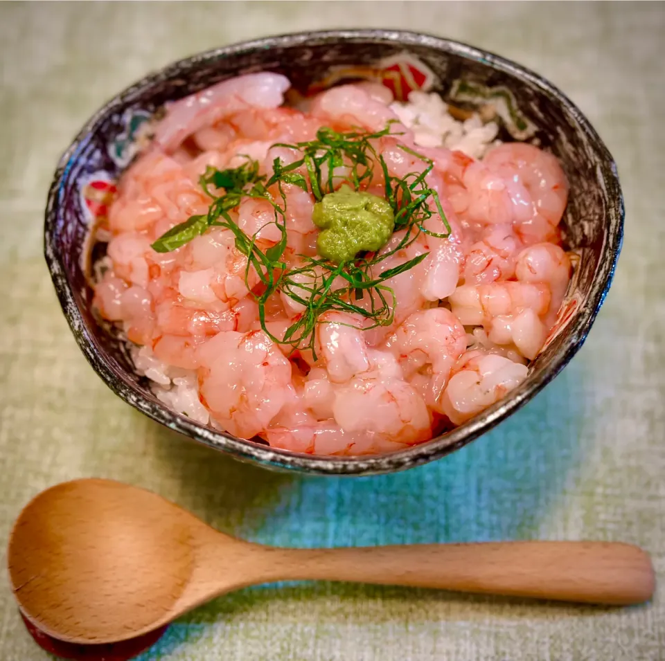 甘エビ丼🍤|にゃあ（芸名）さん