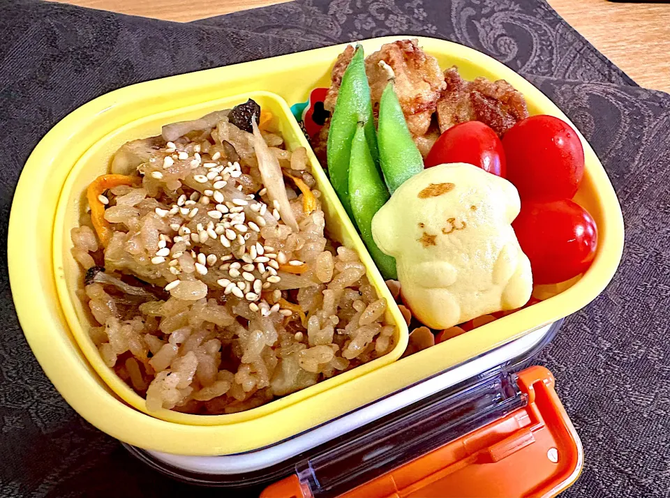 Snapdishの料理写真:ムスメ弁当|csigapogiさん