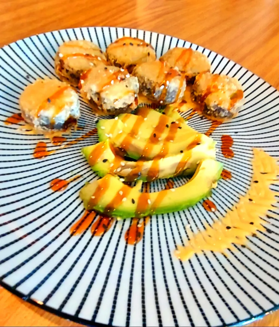 deep fried sushi|David Teufelさん