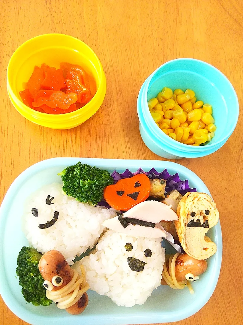 Snapdishの料理写真:ハロウィン弁当|goldenapple6783さん