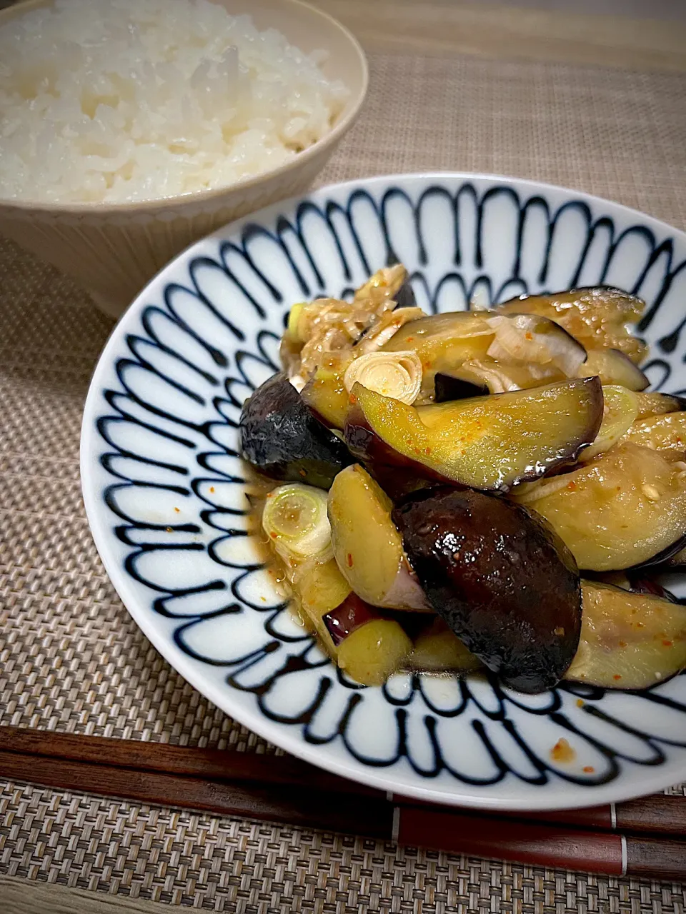 きのうの夜ごはん~茄子の揚げ煮~|ゆかｕさん