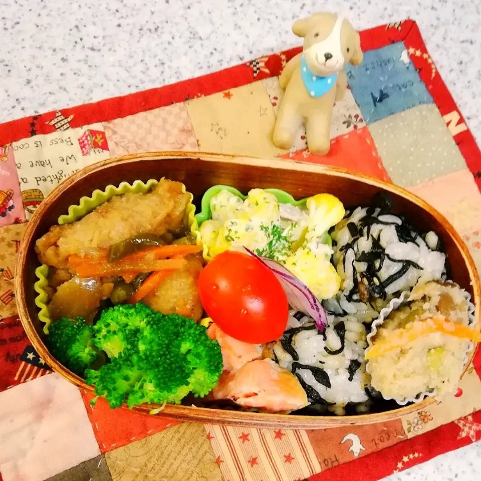 Snapdishの料理写真:昨日のお弁当😊|naonaomimichanさん