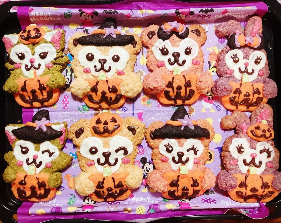 ディズニーハロウィンクッキー🎃🦇🕸🍪|めいちさん