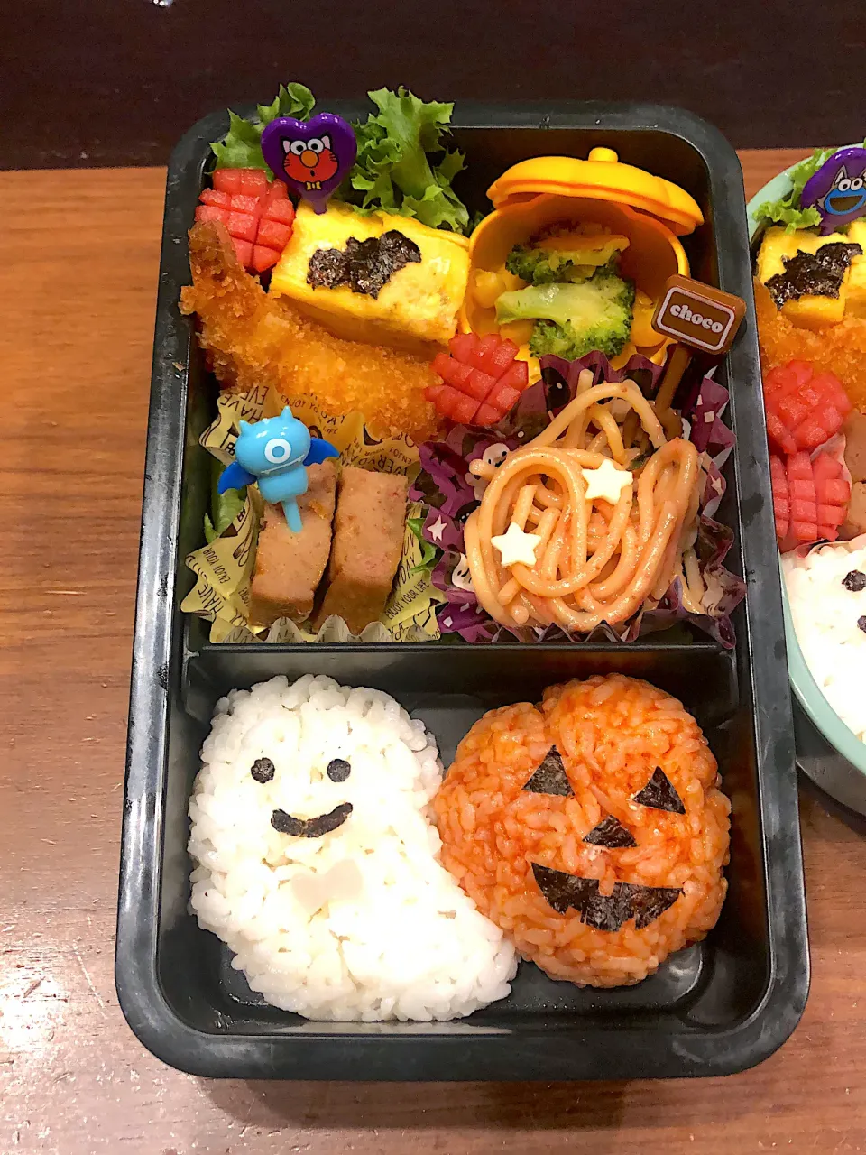 土曜保育ハロウィン弁当|あゆぞーさん