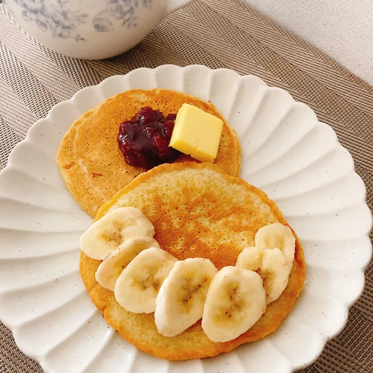 じゃがいもときな粉生地のパンケーキ|fai家の暮らしさん