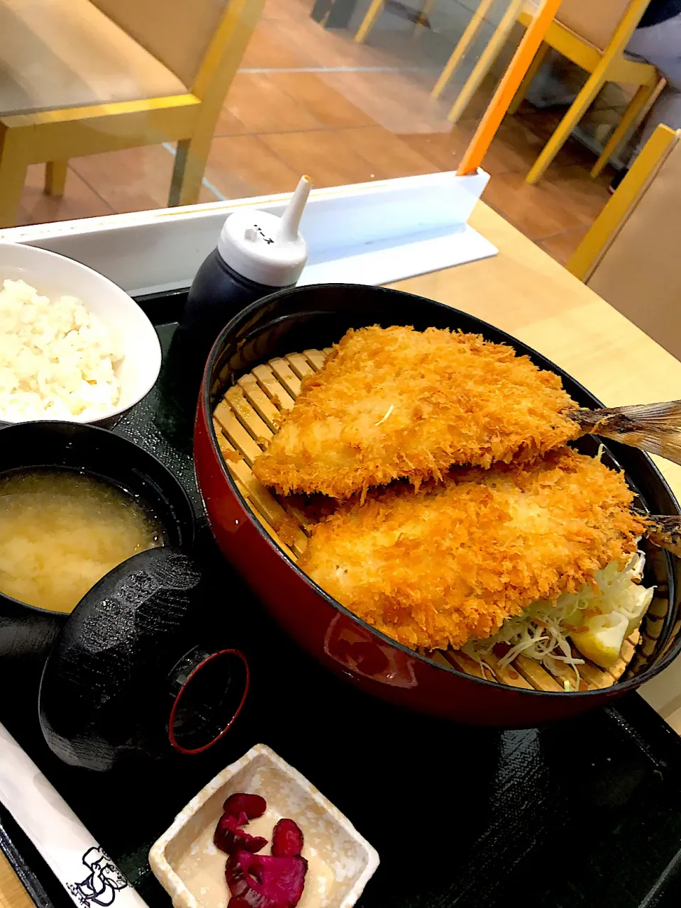 特大アジフライ定食|藤本 ひろきさん