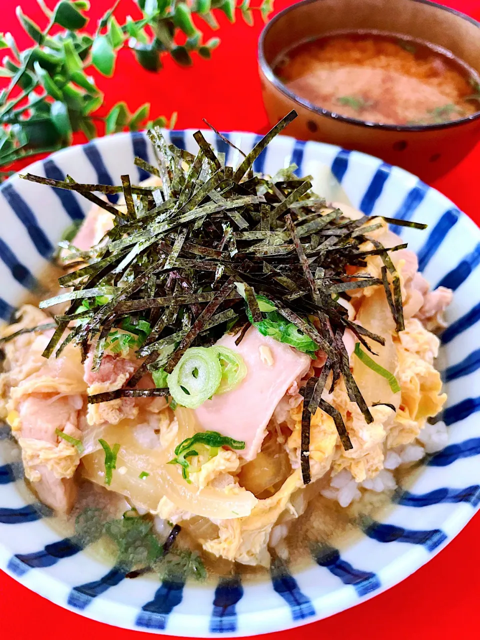 海苔だく親子丼|オーロラさん