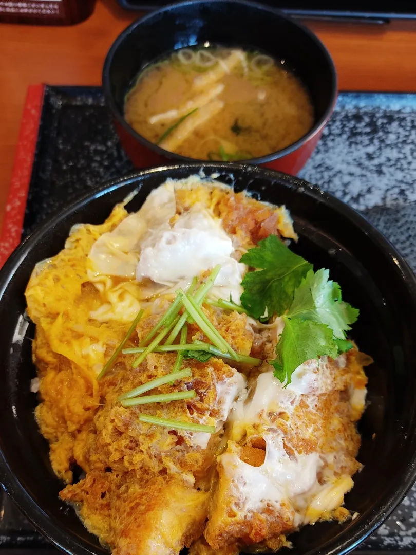 かつ庵の熟成ロースかつ丼

ワンコインで食べられるのかと思いましたが、値上げで税込550円になってました。
諸般の事情を鑑みてのことだと思いますが、ワンコインじゃないのは痛い。
かつ庵さんには申し訳ありませんが、足が遠のきそうです。
ごめんなさい。|Rピージャーさん