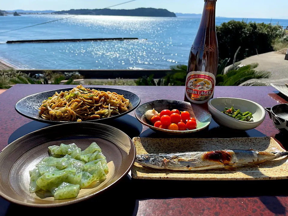 2022.10.29 久しぶりのデッキランチ🍻🍻🍻|ゆみずさん